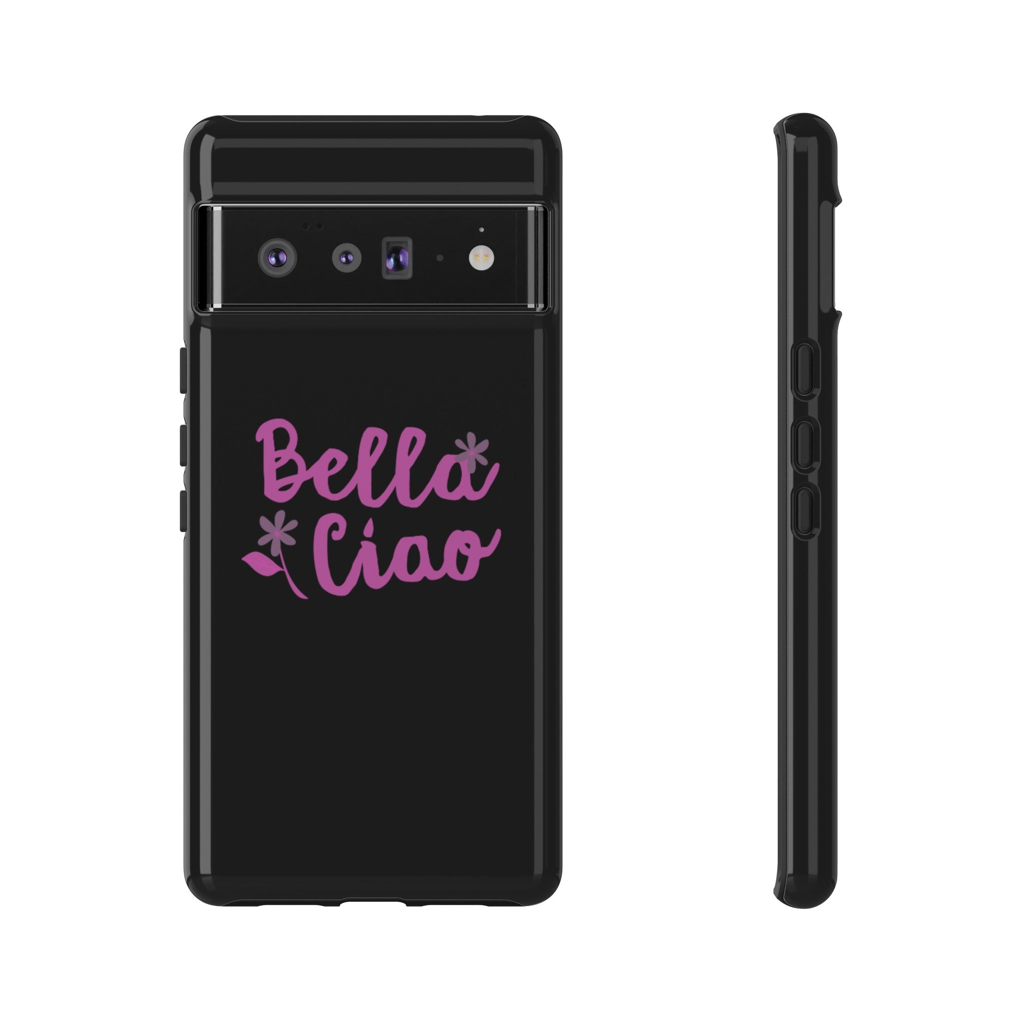 Ciao Bella Black Phone Tough Case