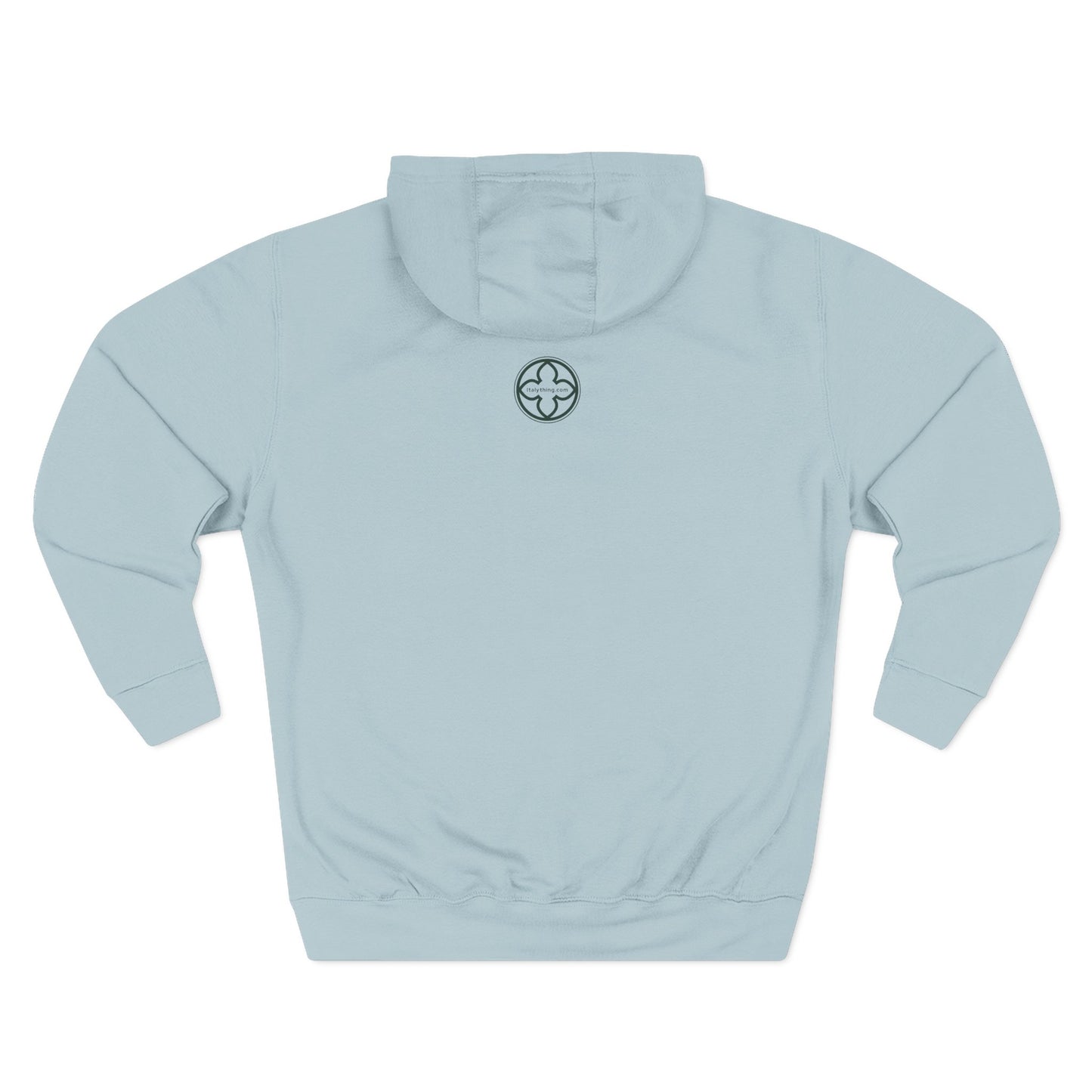 Venezia - La Serenessima Three-Panel Fleece Hoodie - Cozy & Stylish Italian-Inspired Winter Wear