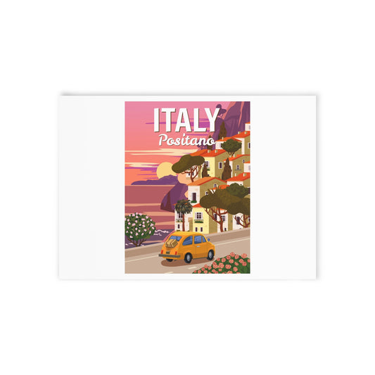 Positano Holiday Cards (Two-sided print)