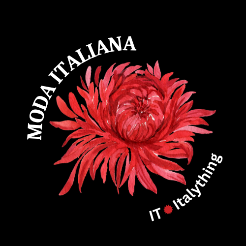 Black Italian Floral Design Long Sleeve Tee