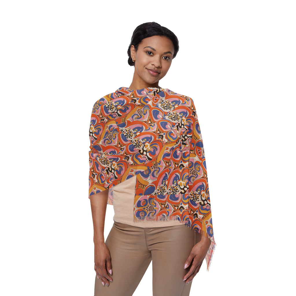 Pucci-Schal aus weichem Polyester -