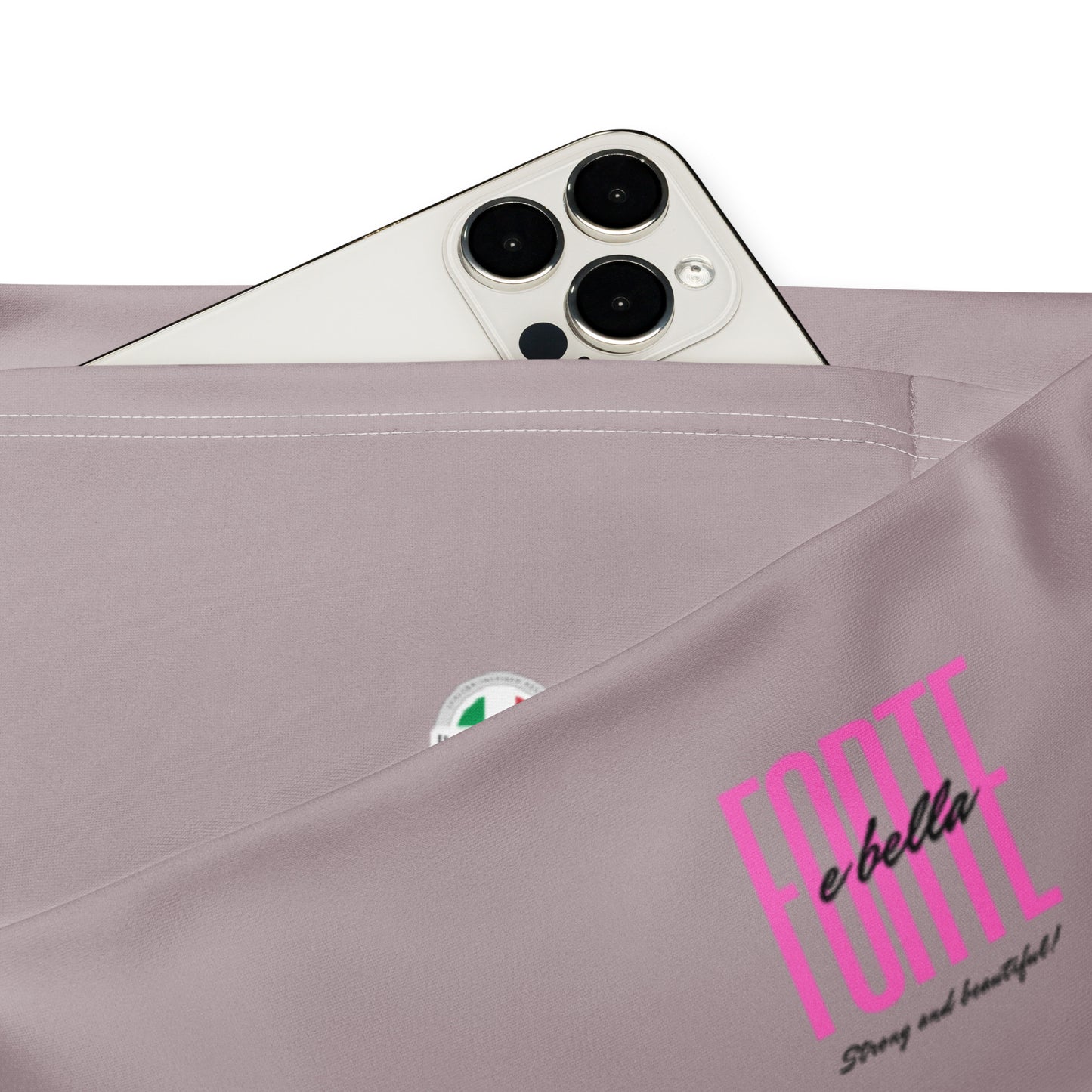 Schlagleggings in Pilzbeige von TrueForm, italienische Marke