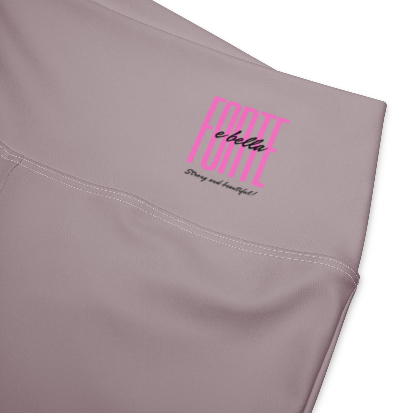 Schlagleggings in Pilzbeige von TrueForm, italienische Marke