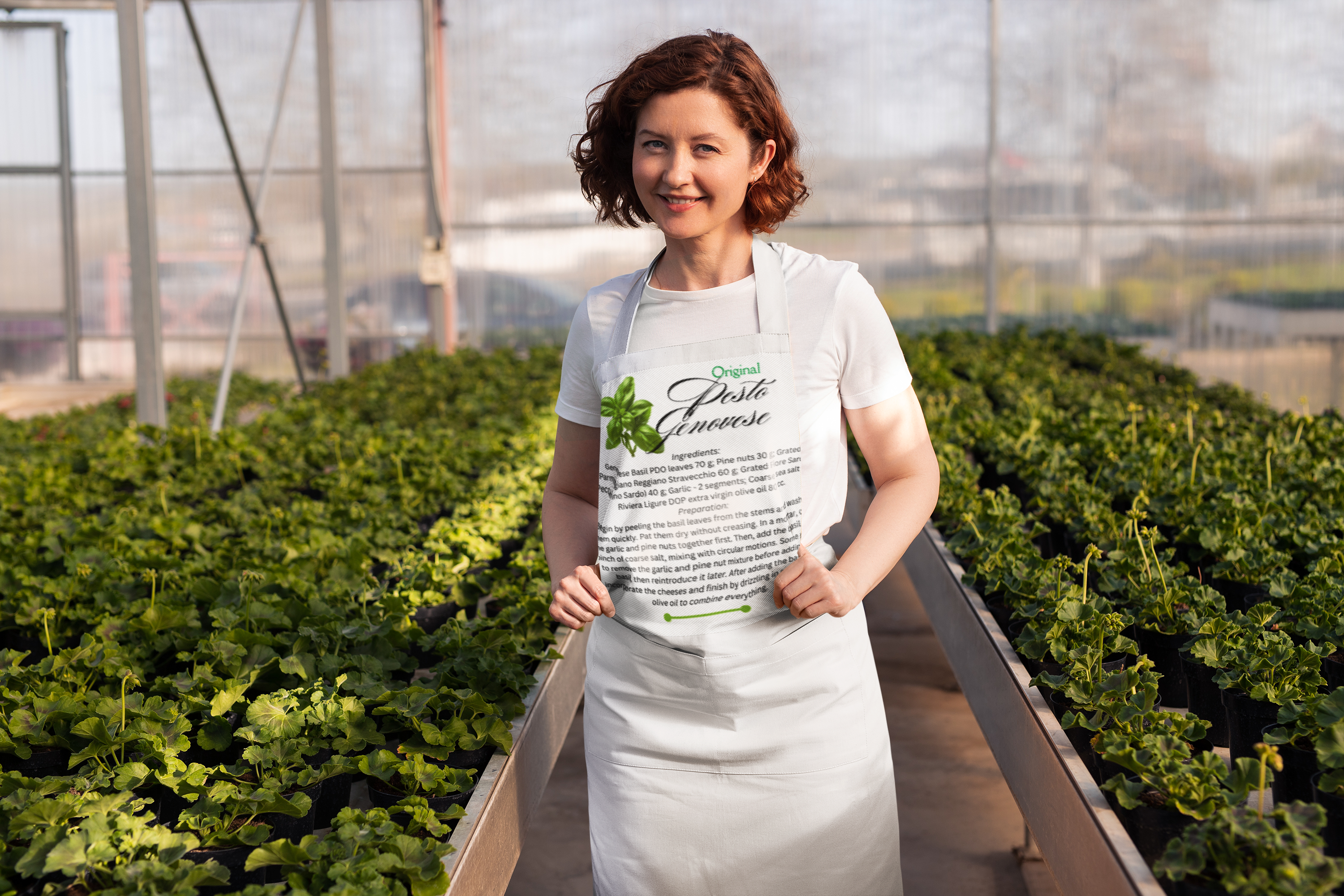 Genovese Pesto Apron