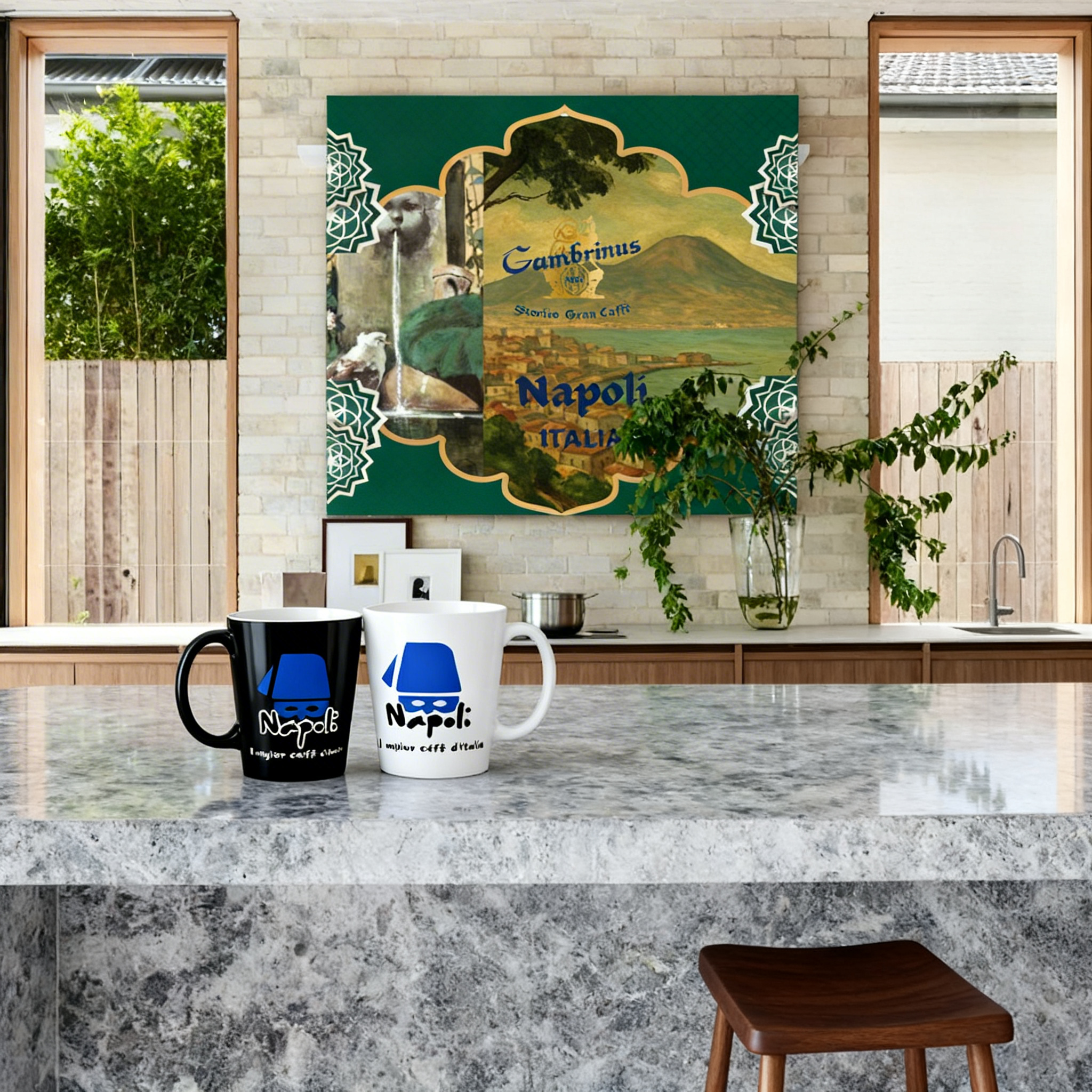 Naples Latte Mug - Napoli - Il miglior caffè d'Italia