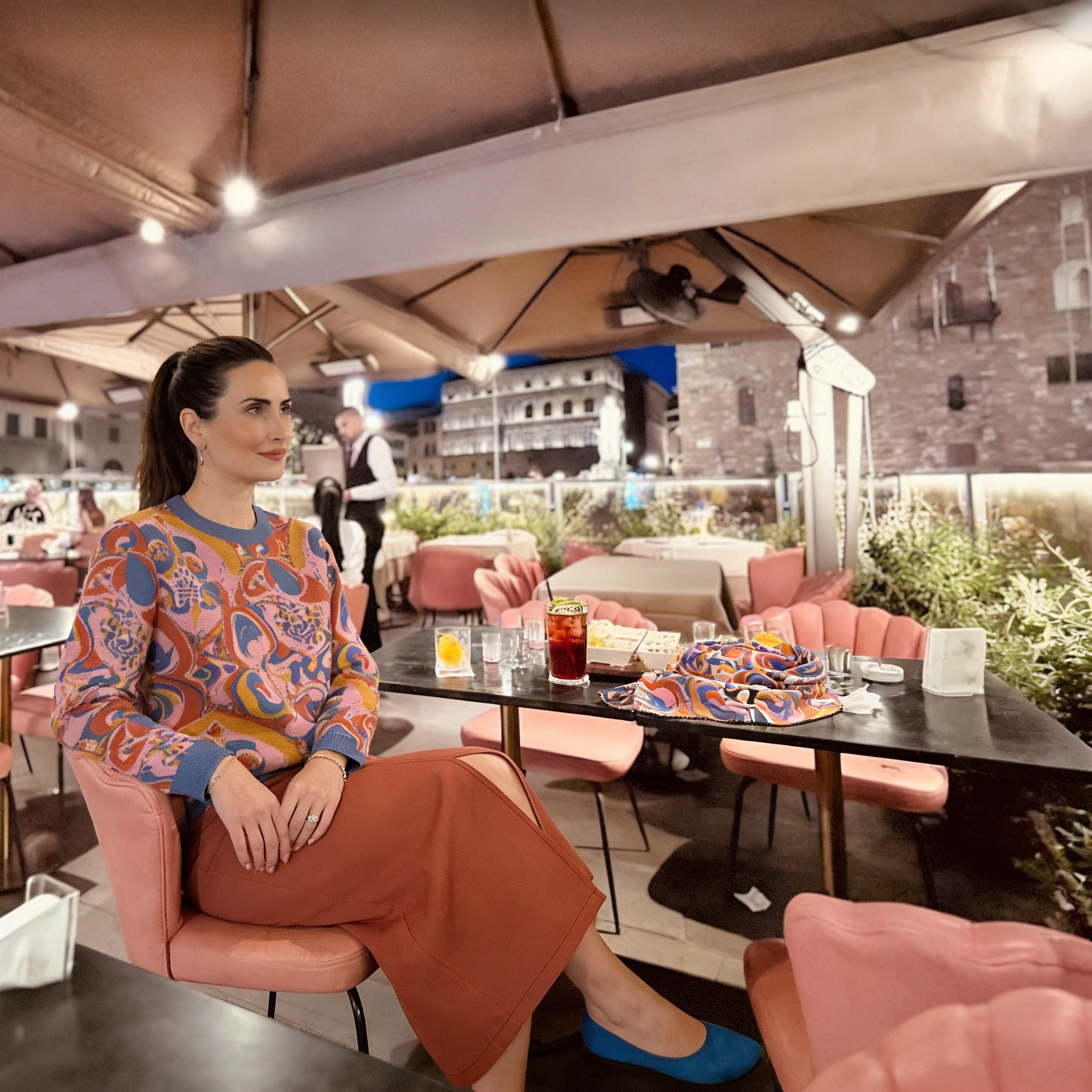 Arte Firenze - Florence Denim Maxi Skirt