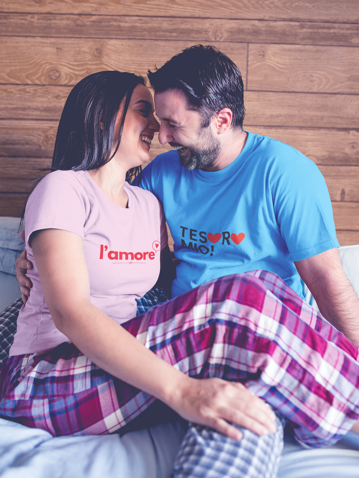 L'Amore Short-Sleeve T-Shirt - Perfect for Valentine's Day and Everyday Style