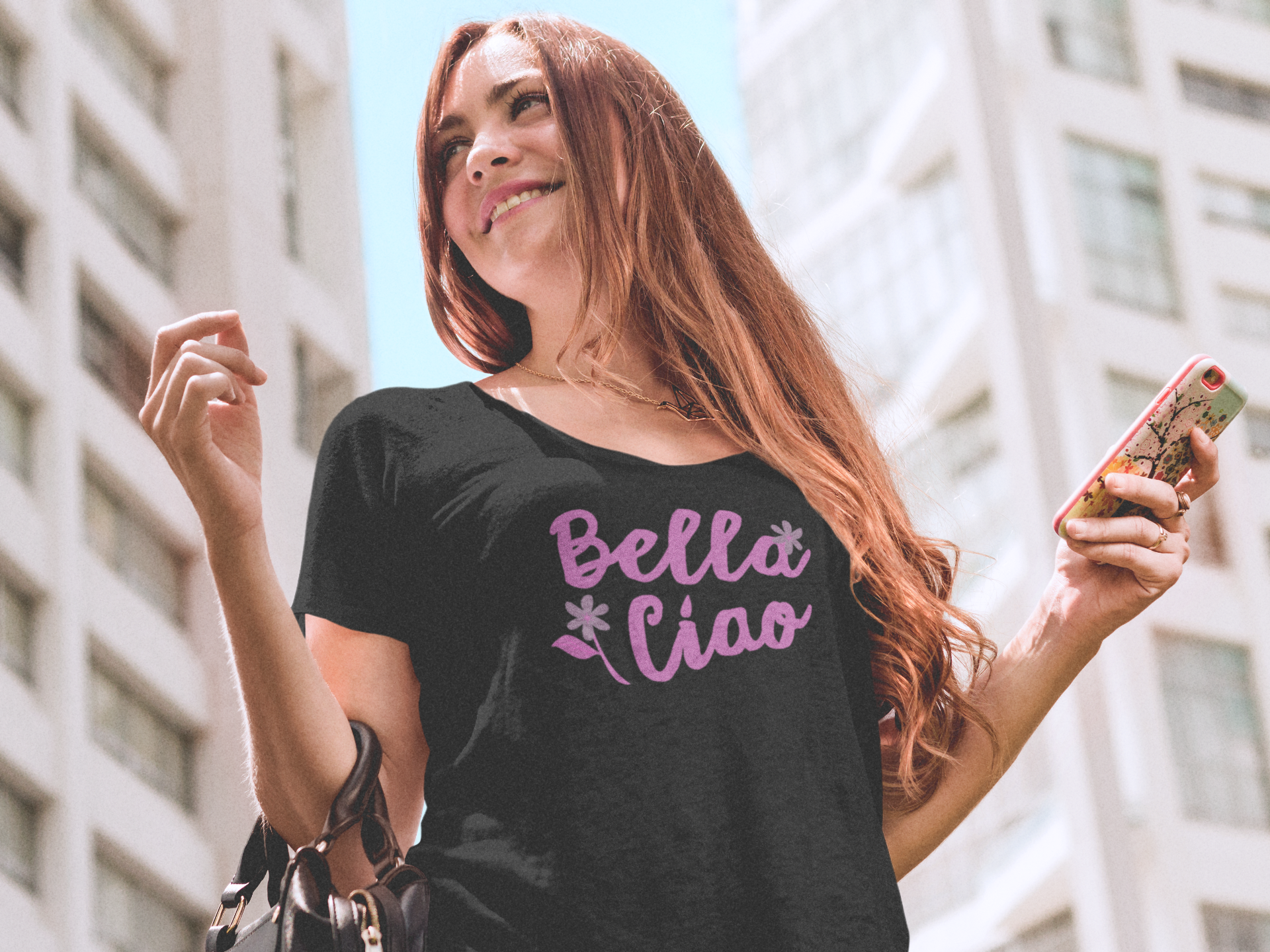 Bella Ciao Women’s boxy tee
