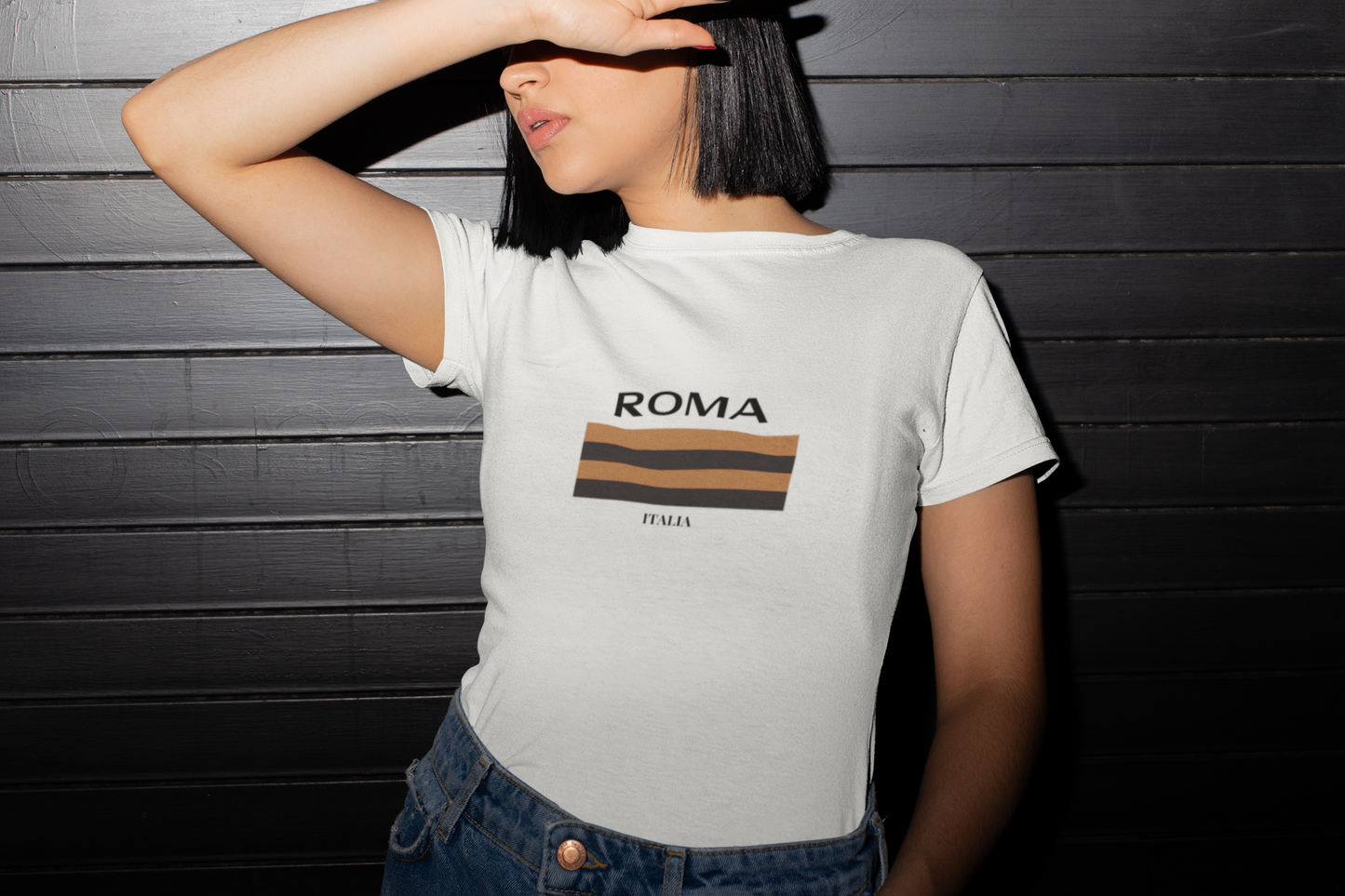 Rome Inspired Unisex T-Shirt, Casual Wear, Travel Apparel, Sports Fan Shirt, Gift for Italy Lovers