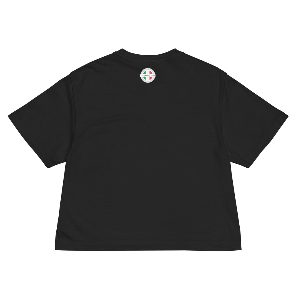 Bella Ciao Damen-T-Shirt im kastenförmigen Schnitt