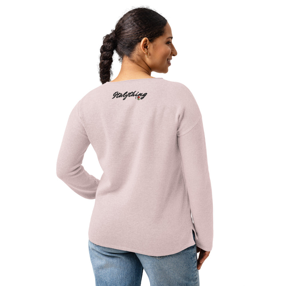 Venezia Gondola Ferro Women’s straight bottom knitted sweater
