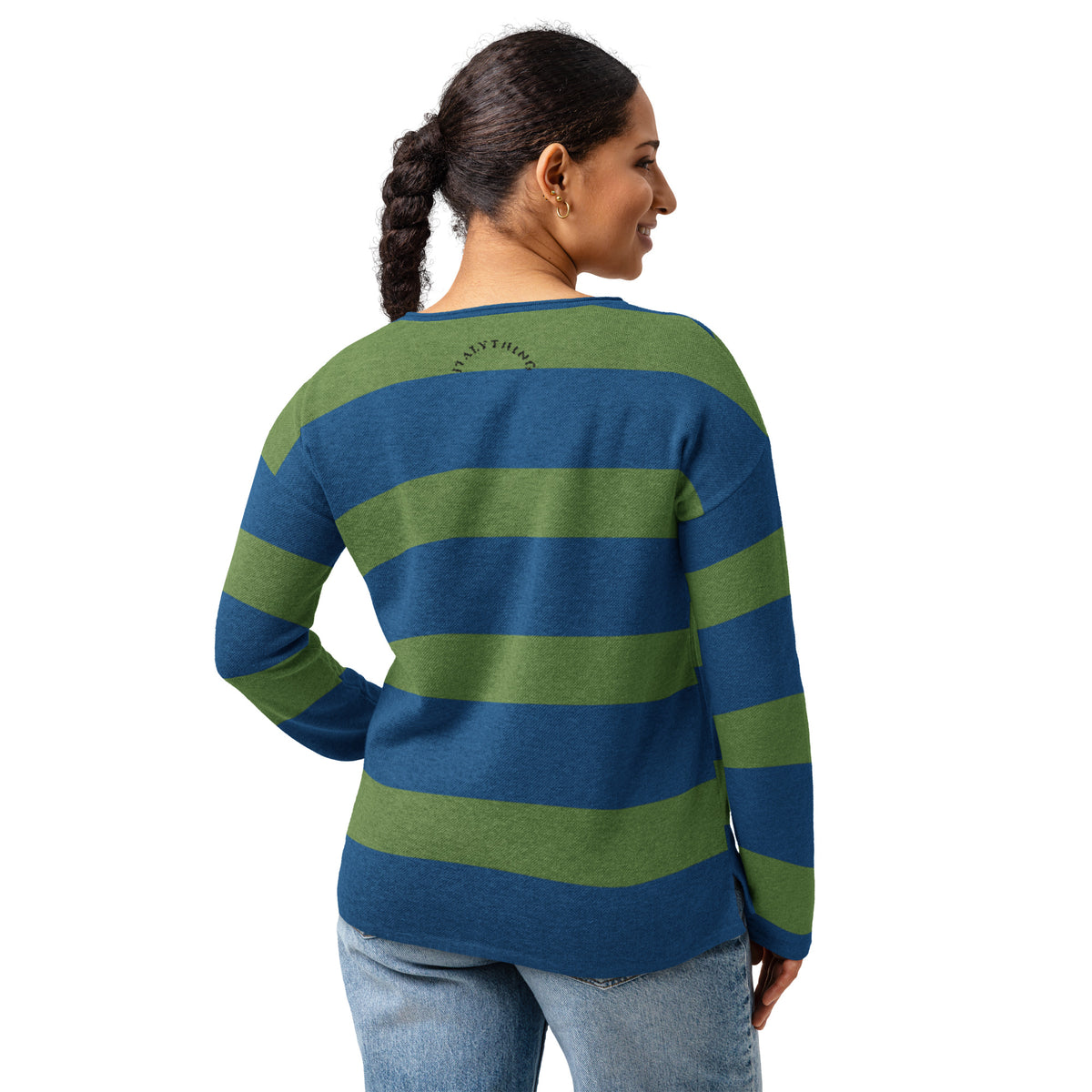 Sicilian Style Women’s straight bottom knitted sweater