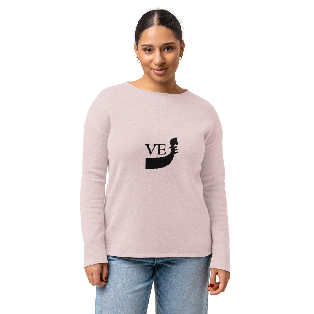 Venezia Gondola Ferro Women’s straight bottom knitted sweater